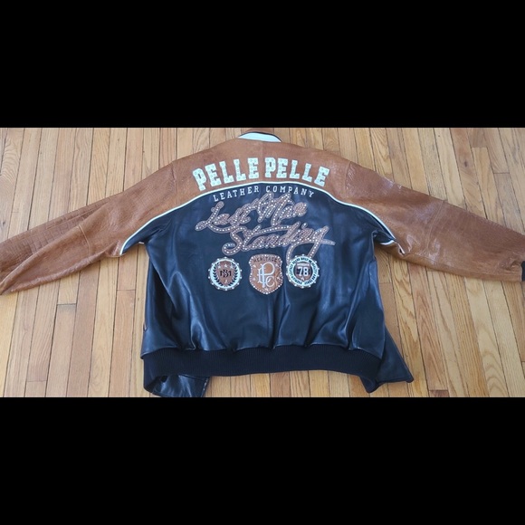 Marc buchanan pelle pelle leather jacket